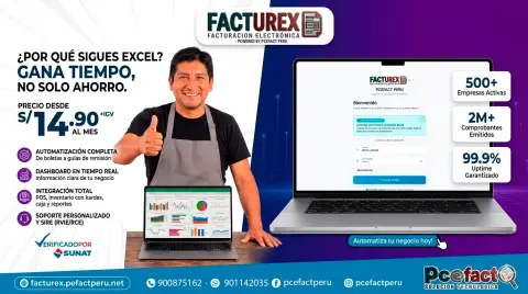 FACTUREX: Gana Tiempo, No Solo Ahorro — oferta PCEFACT PERU